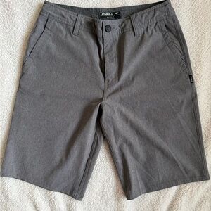 O'Neill Men's Charcoal Hybrid Shorts